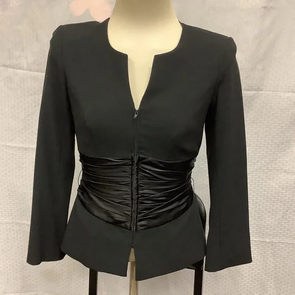 Caché Tuxedo Blazer - Picture 1 of 3